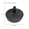 Nature Spring Nature Spring 50lb Patio Umbrella Base, Black 987282XFI - alternate 3